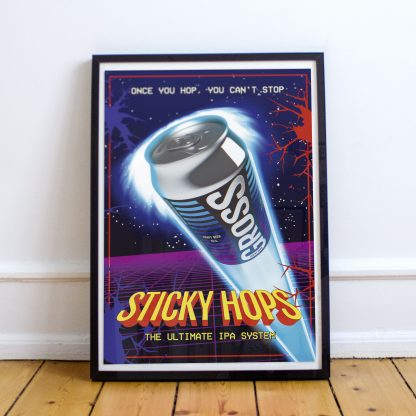 Sticky Hops Poster
