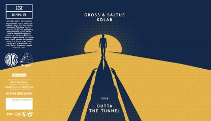 Gross x Saltus - Outta The Tunnel - Label