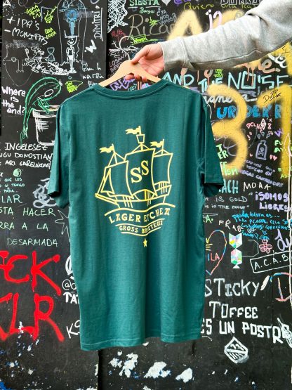 Camiseta Gross - Lager Etchea - Verde - Detras