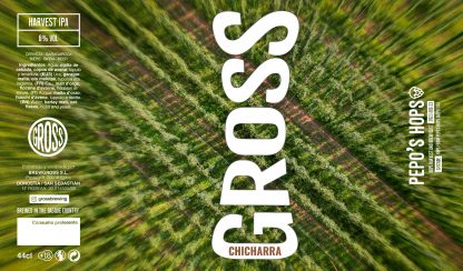 Gross - Chicharra Harvest IPA Label