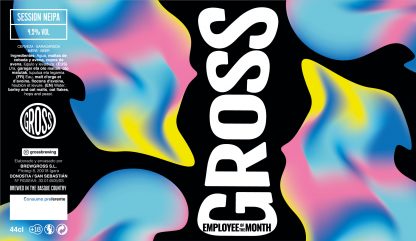 Gross - Employee Of The Month (Session IPA) Label